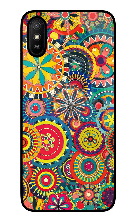 Gol Gol Art Redmi 9A/9i Glass Case