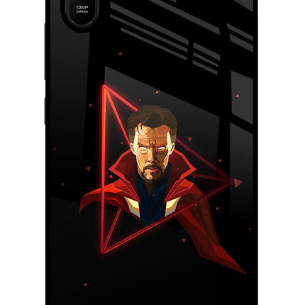 Doctor Ordinary Redmi 9A/9i Glass Case Back Cover by Casekaro