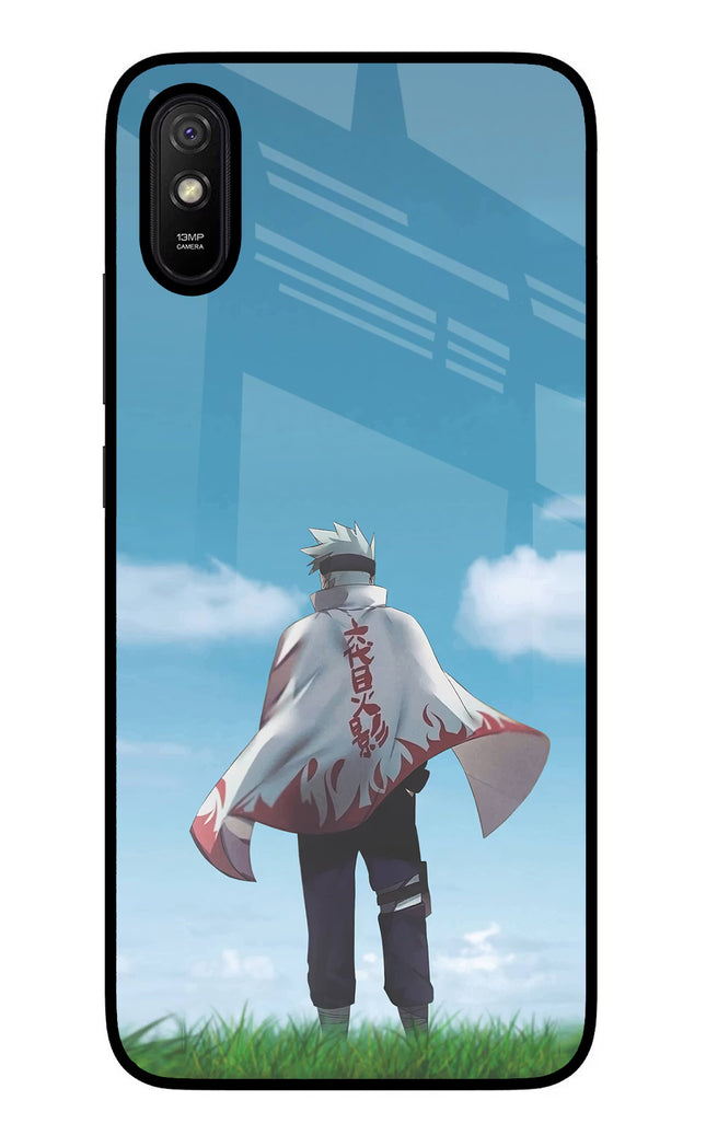 Kakashi Redmi 9A/9i Glass Case Back Cover by Casekaro