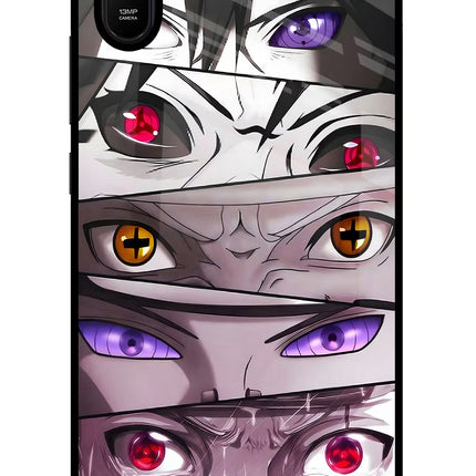 Naruto Anime Redmi 9A/9i Glass Case Back Cover by Casekaro