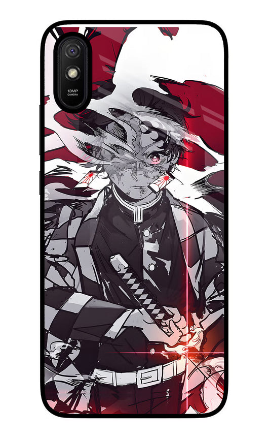 Demon Slayer Redmi 9A/9i Glass Case