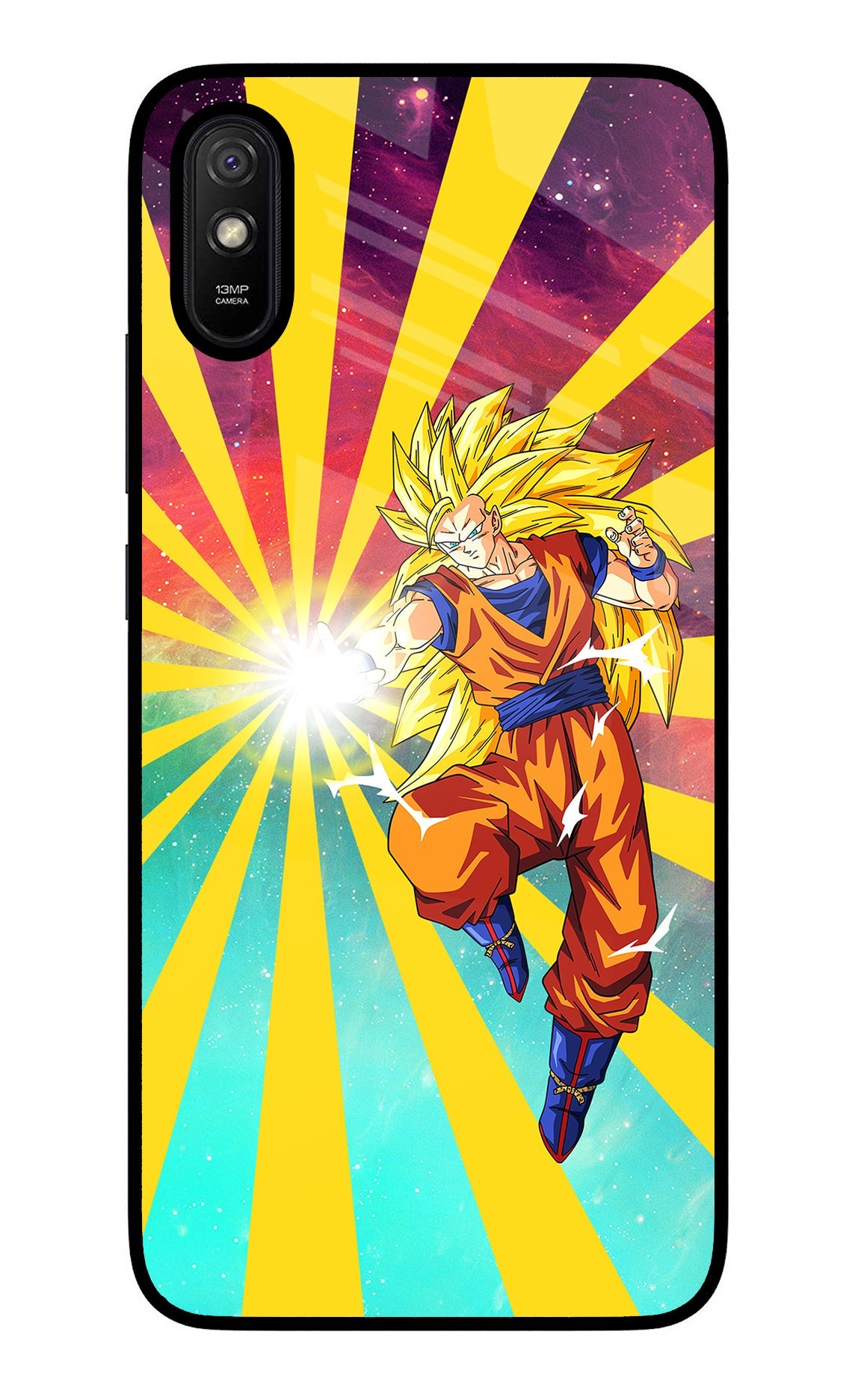 Goku Super Saiyan Redmi 9A/9i Glass Case