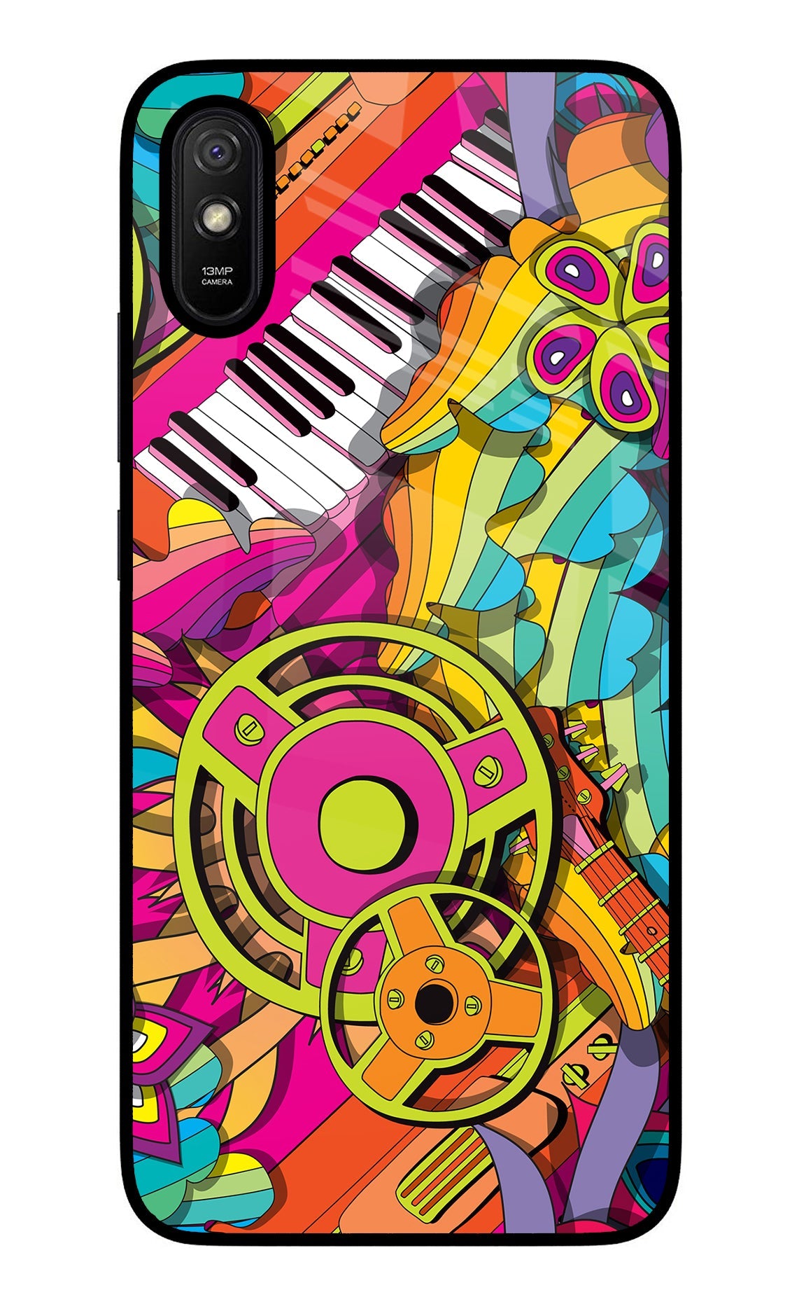 Music Doodle Redmi 9A/9i Back Cover