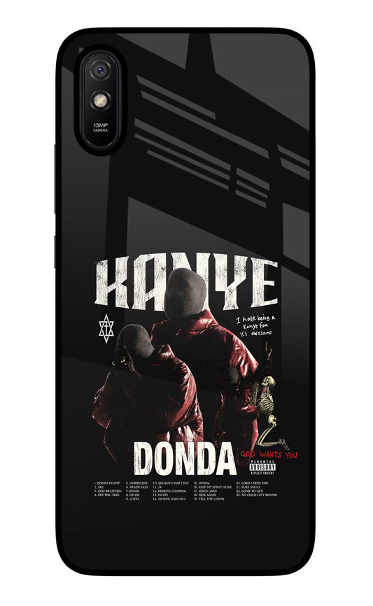 Donda Kanye West Redmi 9A/9i Glass Case