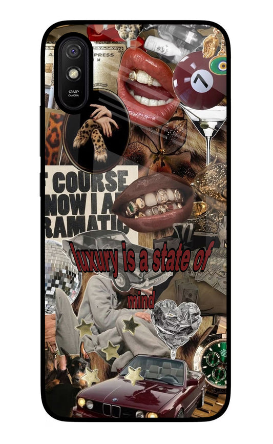 Luxury Redmi 9A/9i Glass Case