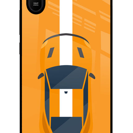 Highway Pursuit Redmi 9A/9i Glass Case Back Cover by Casekaro