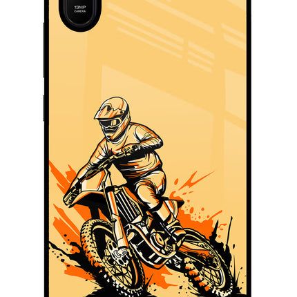 Off-Road Fury Redmi 9A/9i Glass Case Back Cover by Casekaro