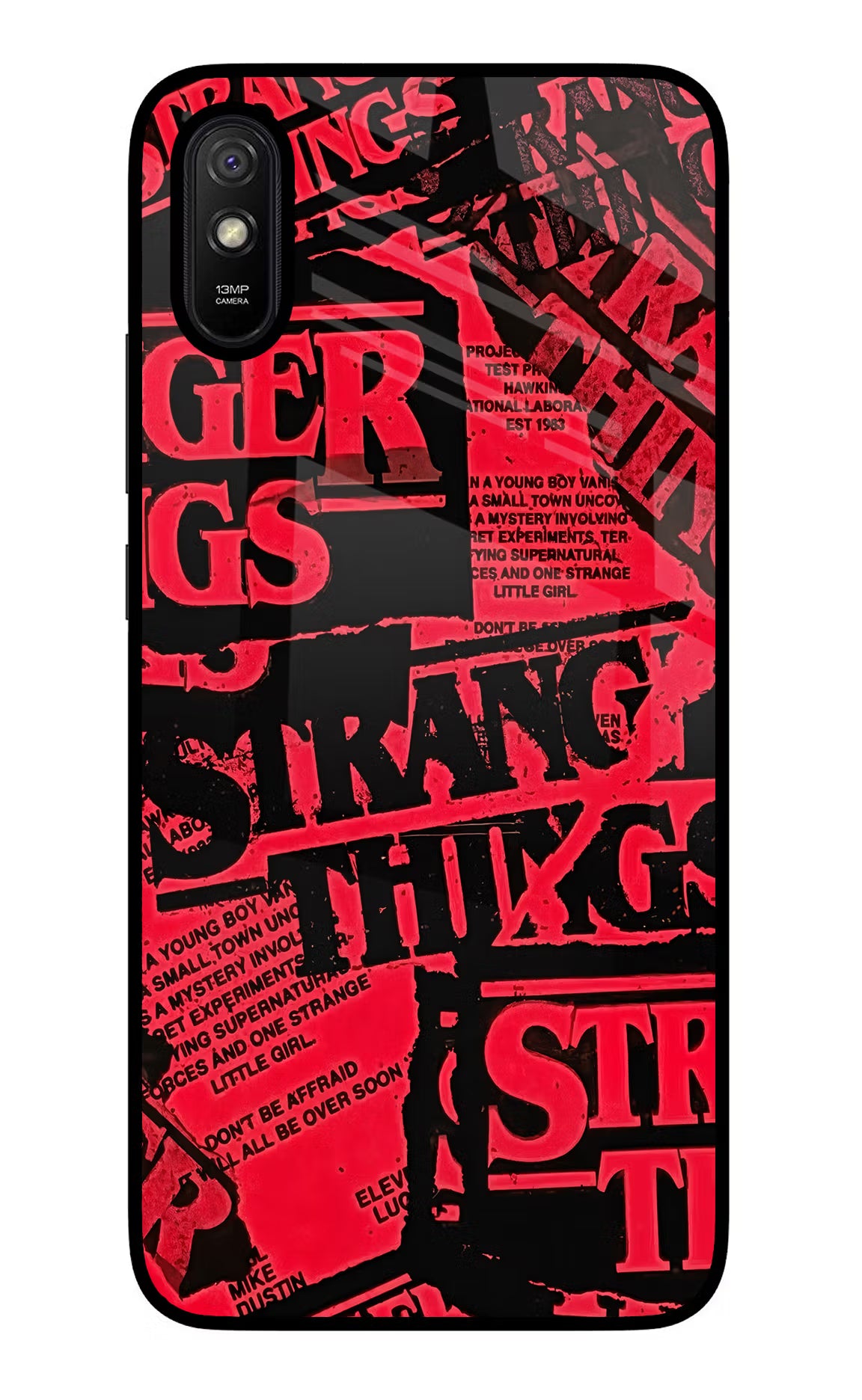 Ordinary Things Redmi 9A/9i Glass Case Back Cover by Casekaro