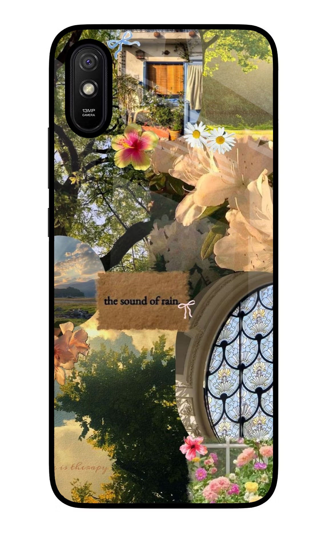 Rain Redmi 9A/9i Glass Case