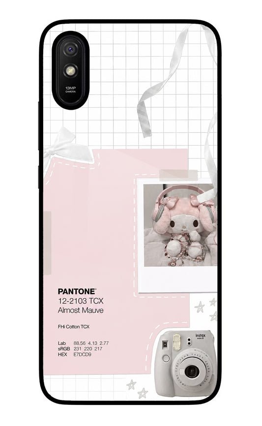 Pantone Asthetic Redmi 9A/9i Glass Case
