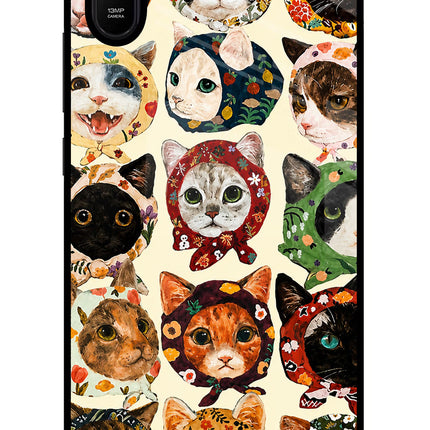 Cool Cat Redmi 9A/9i Glass Case