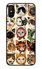 Cool Cat Redmi 9A/9i Glass Case