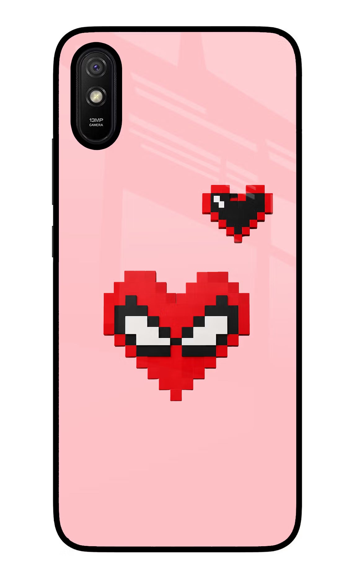 Gwen Heart Redmi 9A/9i Glass Case