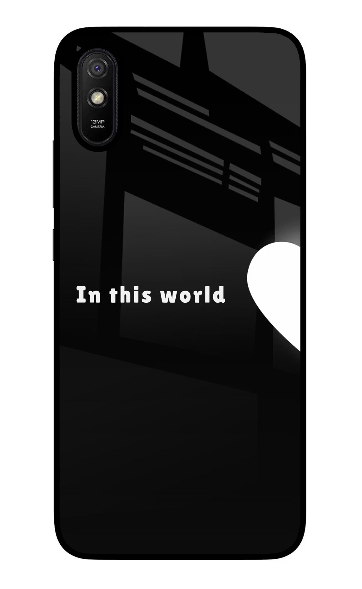 This World Redmi 9A/9i Glass Case