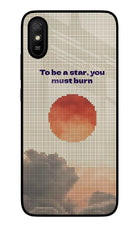 Pixel Sun Redmi 9A/9i Glass Case Back Cover by Casekaro