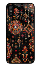 Boho Noir Redmi 9A/9i Glass Case