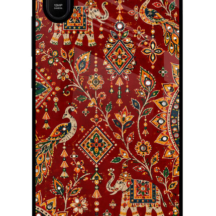 Laal Riwaaz Redmi 9A/9i Glass Case