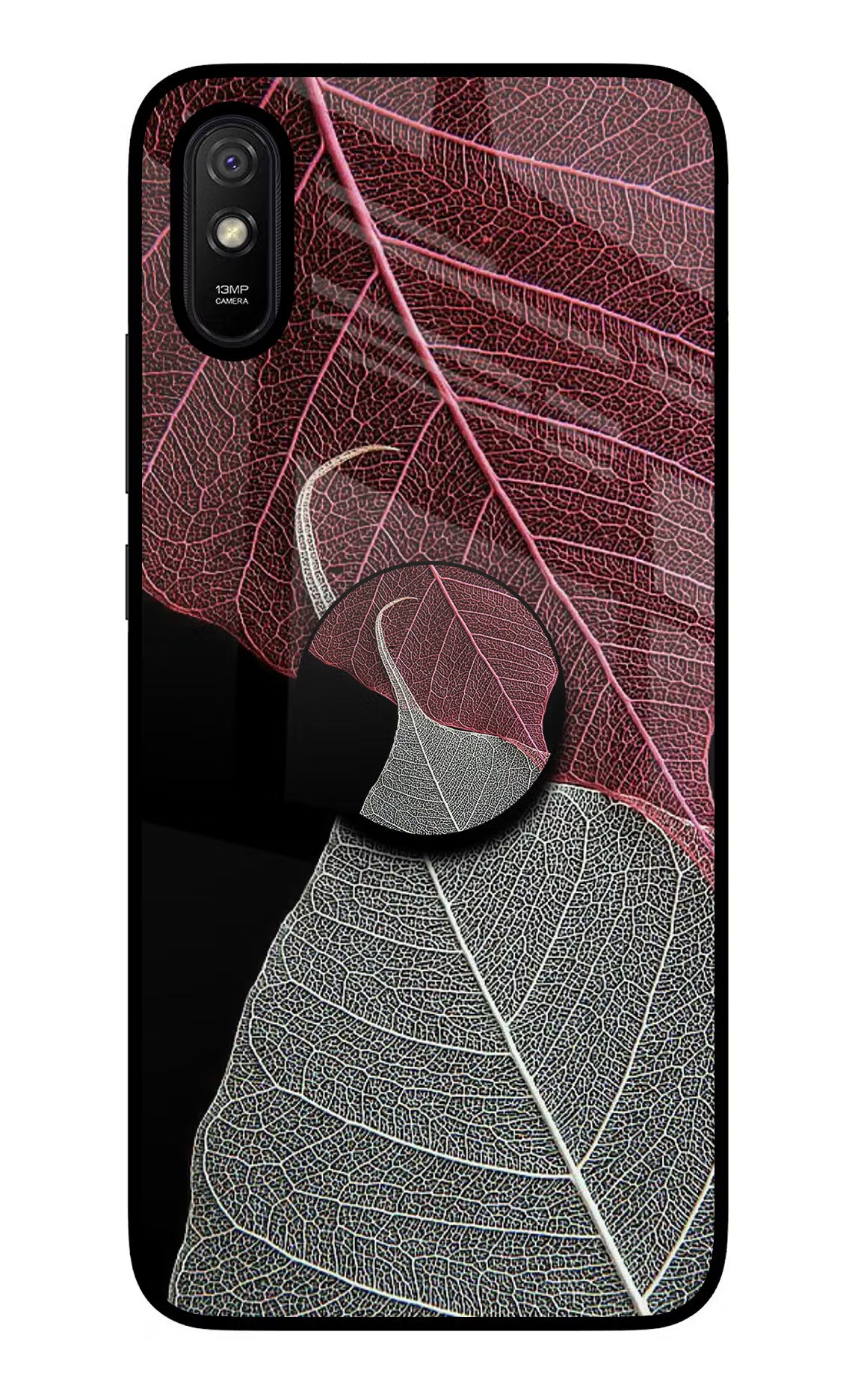 Leaf Pattern Redmi 9A/9i Pop Case by Casekaro