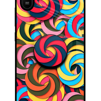 Spiral Pattern Redmi 9A/9i Pop Case by Casekaro