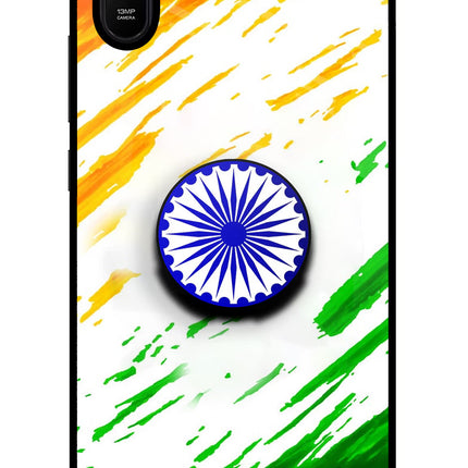Indian Flag Ashoka Chakra Redmi 9A/9i Pop Case by Casekaro