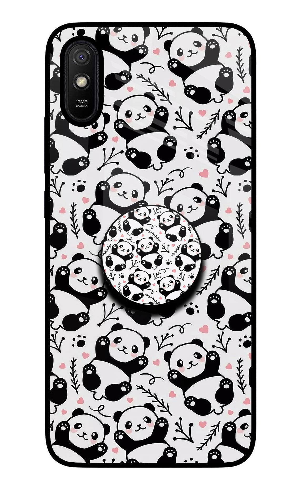 Cute Panda Redmi 9A/9i Pop Case