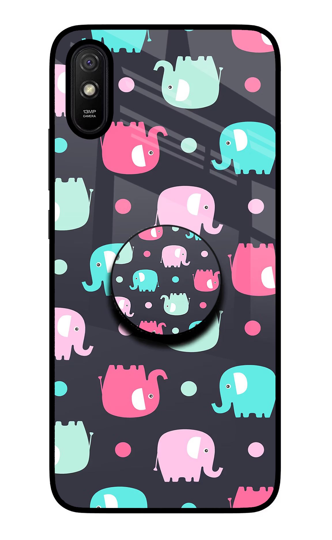 Baby Elephants Redmi 9A/9i Pop Case by Casekaro
