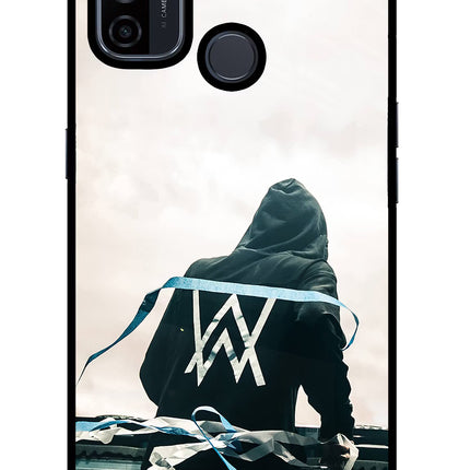 Alan Walker Oppo A53 2020 Glass Case Back Cover by Casekaro