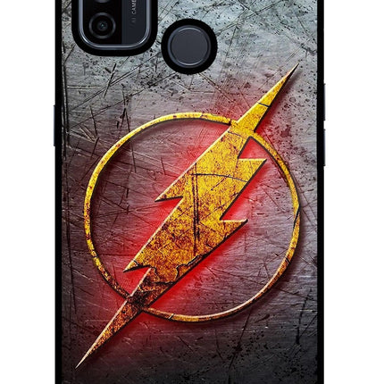Flash Oppo A53 2020 Glass Case Back Cover by Casekaro