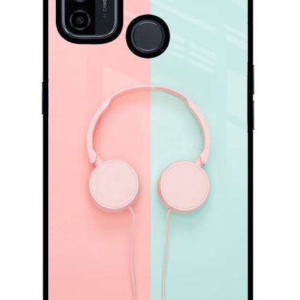 Music Lover Oppo A53 2020 Glass Case Back Cover by Casekaro