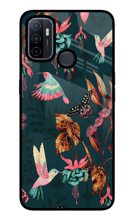 Birds Oppo A53 2020 Glass Case