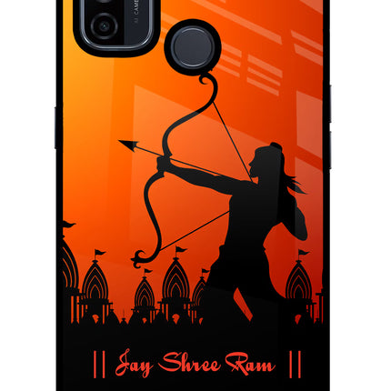 Lord Ram - 4 Oppo A53 2020 Glass Case Back Cover by Casekaro