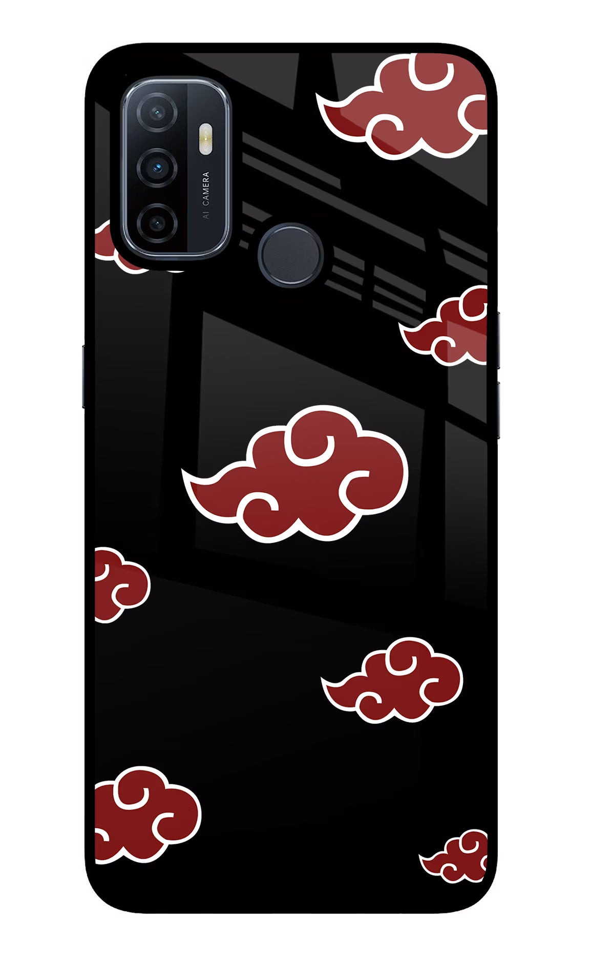 Akatsuki Oppo A53 2020 Glass Case Back Cover by Casekaro