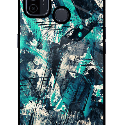 Artwork Oppo A53 2020 Glass Case Back Cover by Casekaro