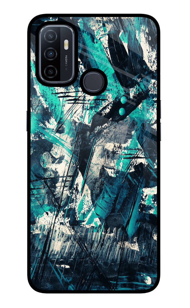 Artwork Oppo A53 2020 Glass Case Back Cover by Casekaro