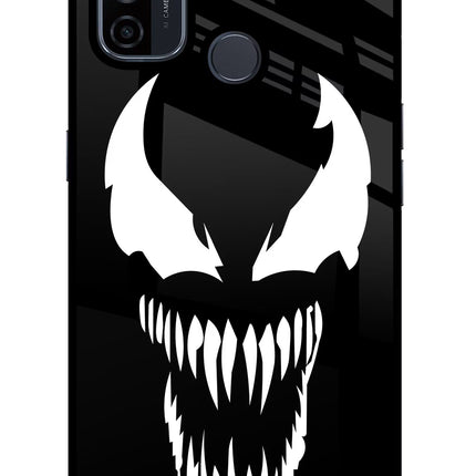 Venom Oppo A53 2020 Glass Case Back Cover by Casekaro