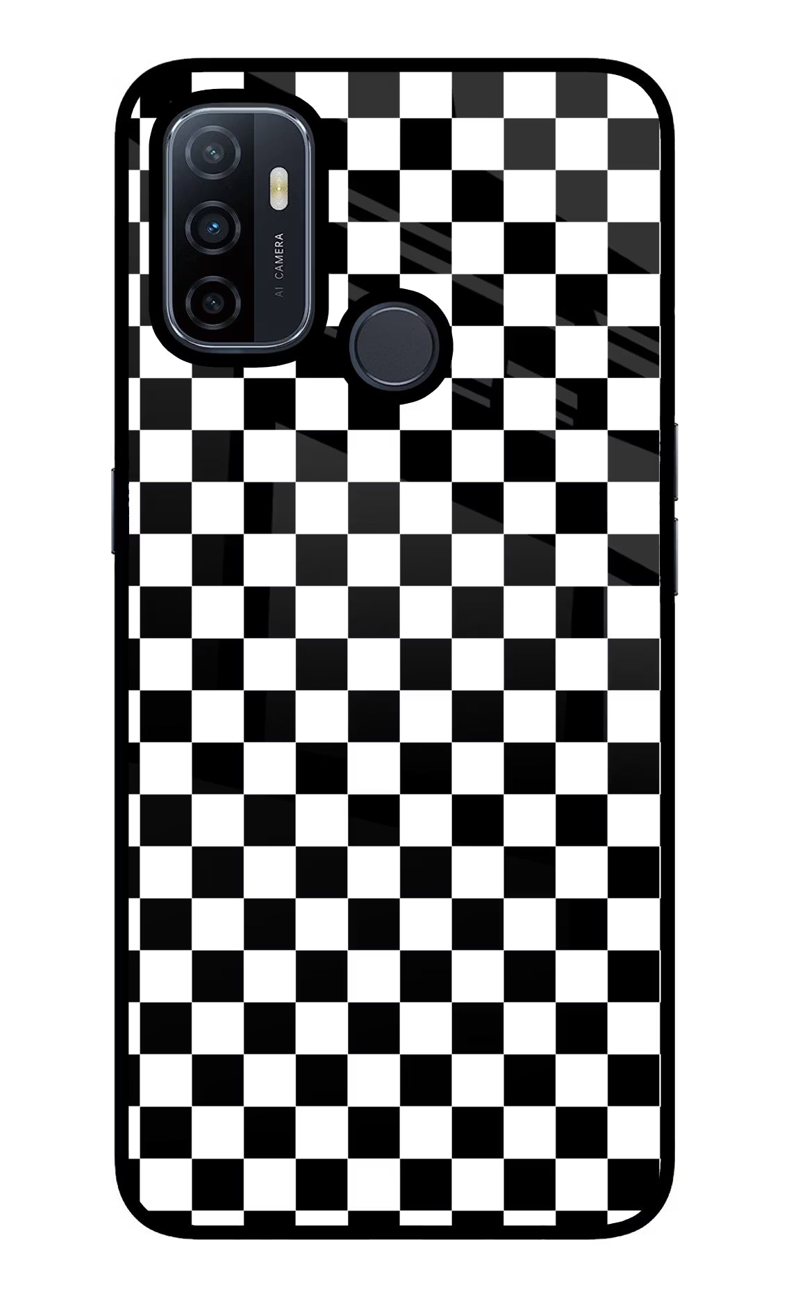 Chess Board Oppo A53 2020 Glass Case