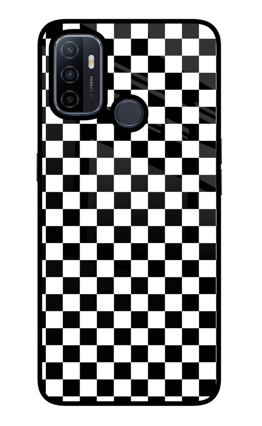 Chess Board Oppo A53 2020 Glass Case