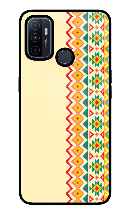 Ethnic Seamless Oppo A53 2020 Glass Case