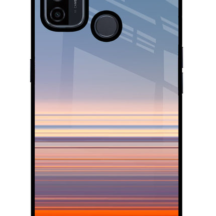 Morning Colors Oppo A53 2020 Glass Case Back Cover by Casekaro