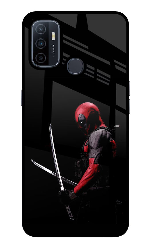 Deadpool Oppo A53 2020 Glass Case