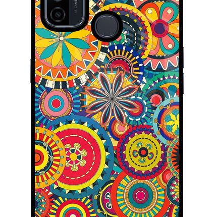 Gol Gol Art Oppo A53 2020 Glass Case Back Cover by Casekaro