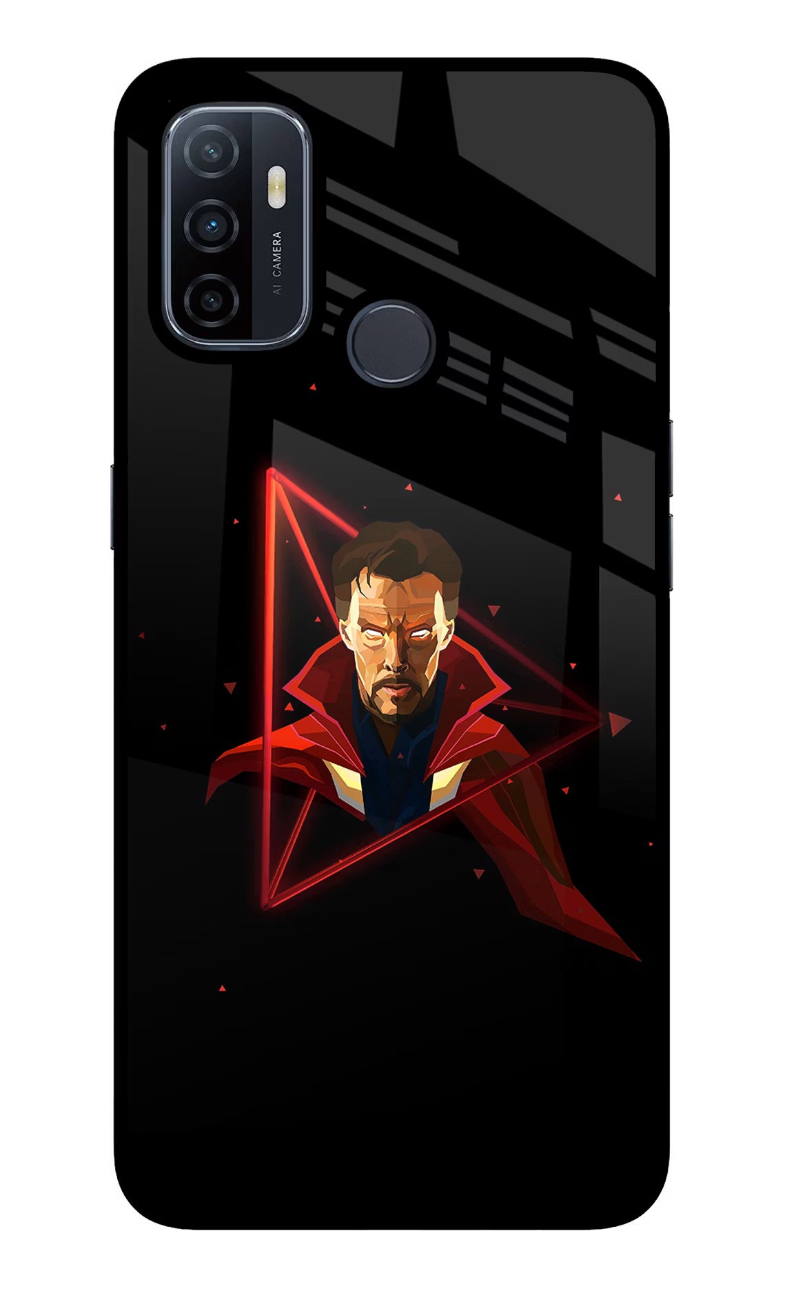 Doctor Ordinary Oppo A53 2020 Glass Case Back Cover by Casekaro