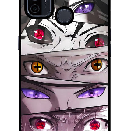 Naruto Anime Oppo A53 2020 Glass Case Back Cover by Casekaro