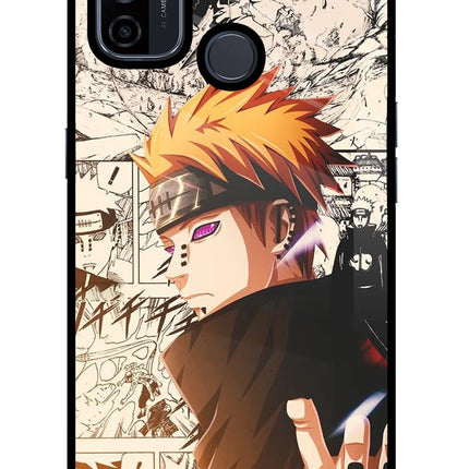 Pain Anime Oppo A53 2020 Glass Case Back Cover by Casekaro