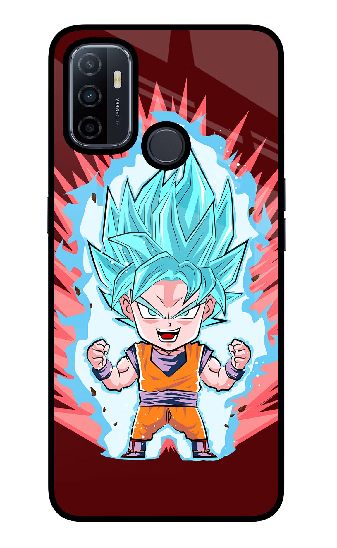 Goku Little Oppo A53 2020 Glass Case