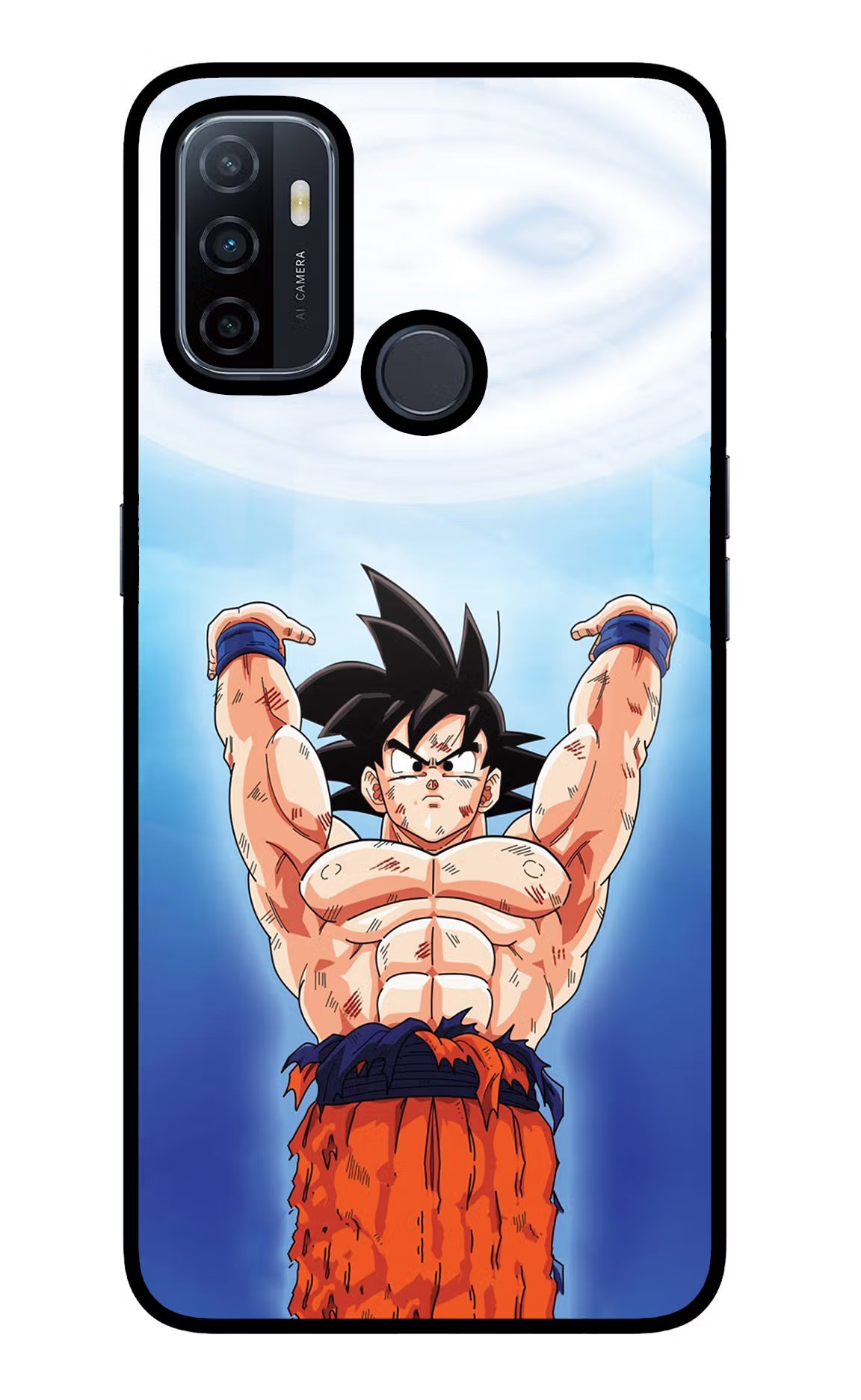 Goku Power Oppo A53 2020 Glass Case