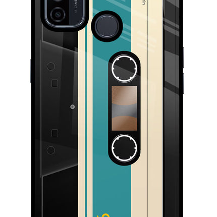 Cassette Oppo A53 2020 Glass Case Back Cover by Casekaro
