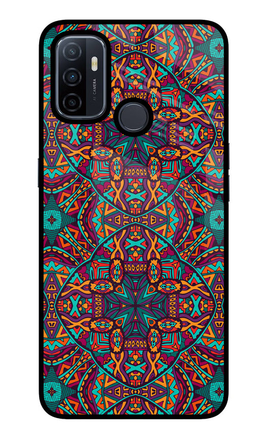 Colour Mandala Oppo A53 2020 Glass Case
