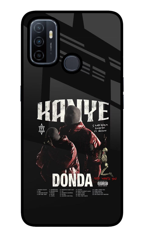 Donda Kanye West Oppo A53 2020 Glass Case