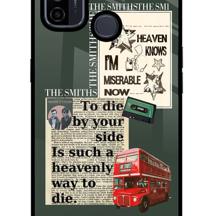 The Smiths Oppo A53 2020 Glass Case Back Cover by Casekaro